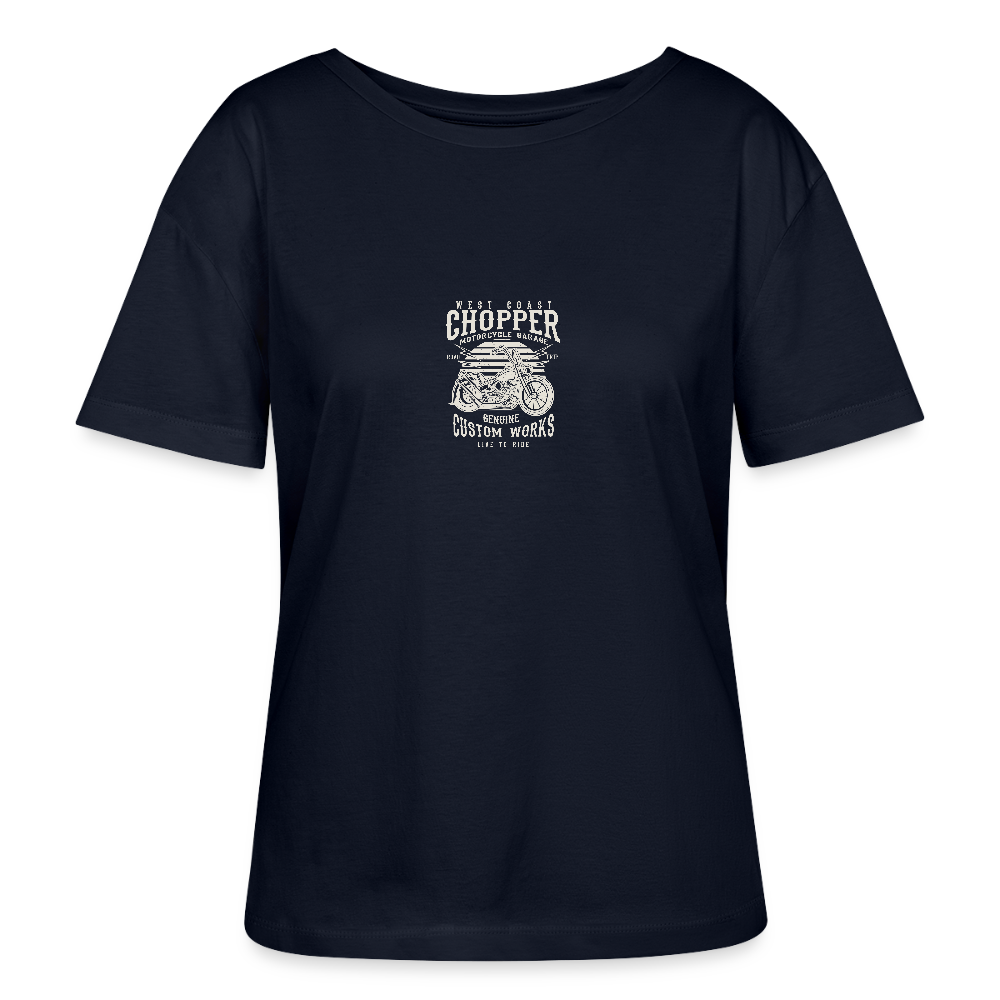 Stanley/Stella Relaxed vrouwen bio-T-shirt met ronde hals SERENA - marine