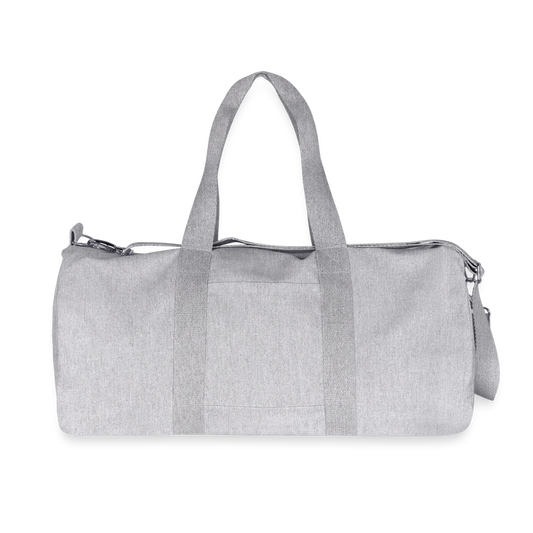 Stanley/Stella gerecyclede canvas sporttas - grijs gemêleerd