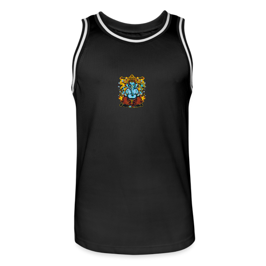Mannen basketbal shirt - zwart/wit