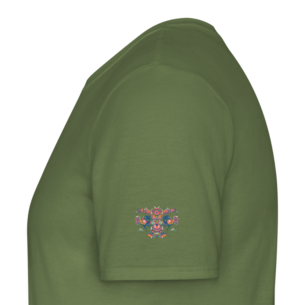 Mannen T-shirt - militairgroen