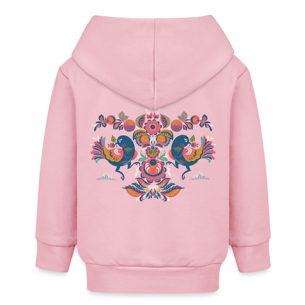 Stanley/Stella Bio zip-hoodie BABY CONNECTOR - lichtroze