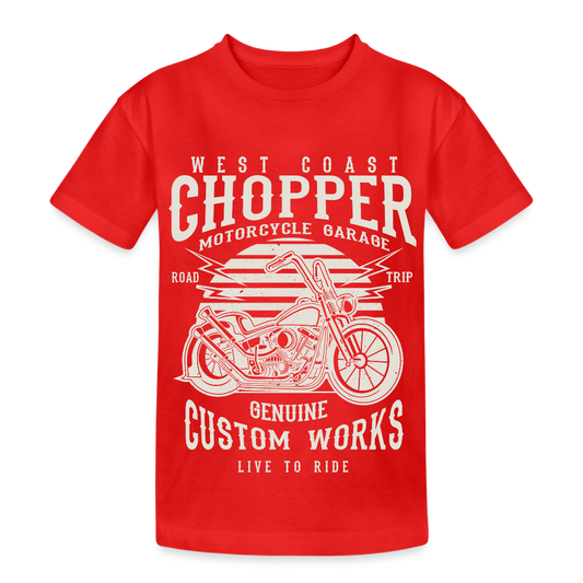 Kinderen Heavy Cotton T-shirt - rood