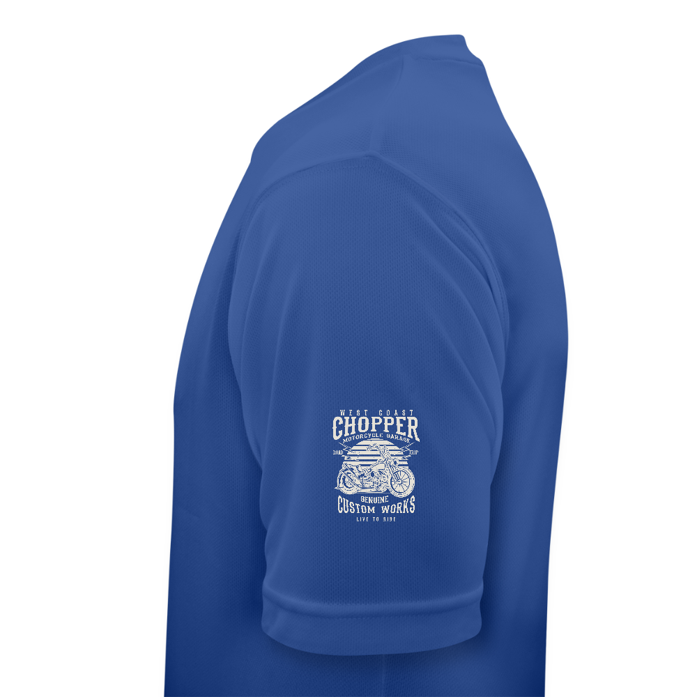 Mannen T-shirt ademend actief - royal blauw