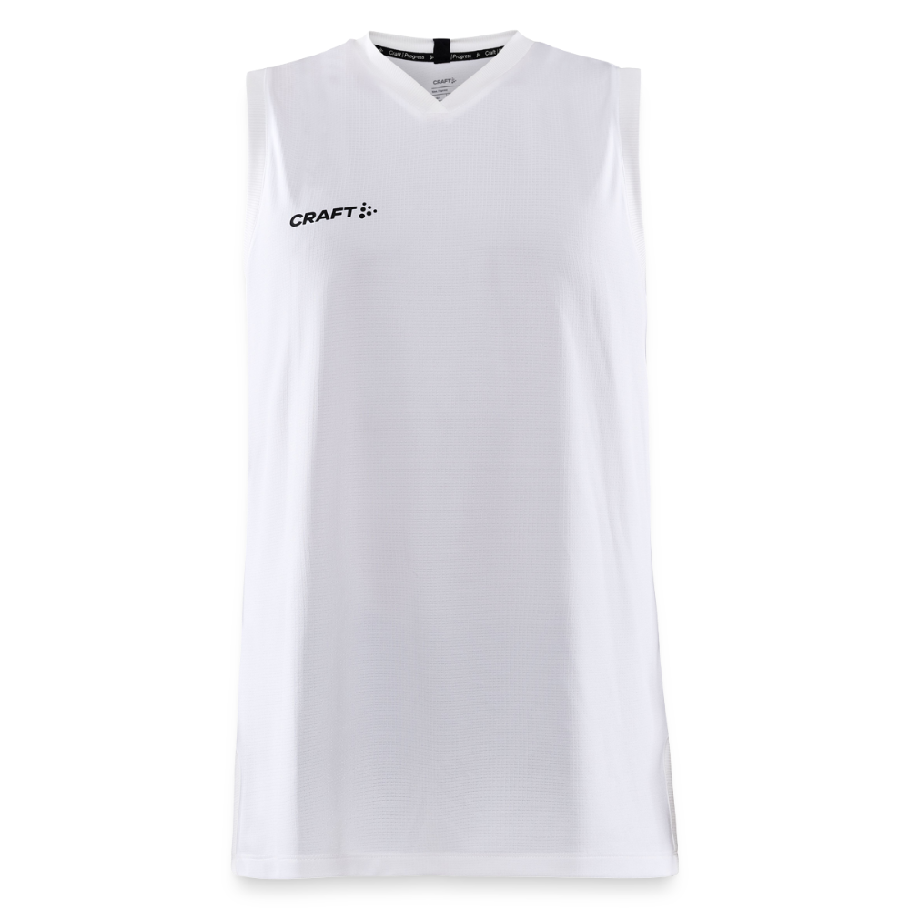 CRAFT Progress kinder-basketbalshirt - wit