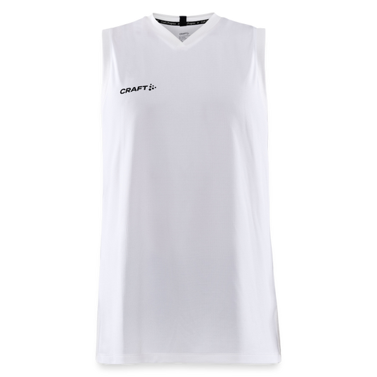CRAFT Progress kinder-basketbalshirt - wit