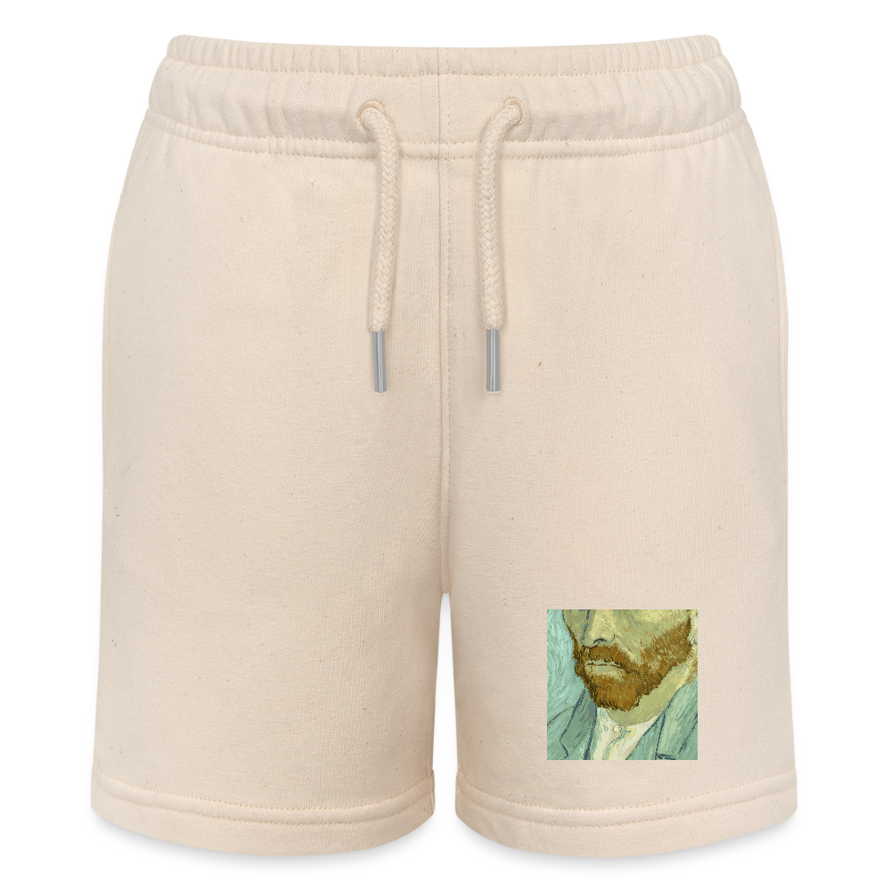 Stanley/Stella teenager bio-joggingshorts MINI BOLTER - witgrijs