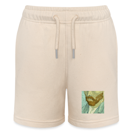 Stanley/Stella teenager bio-joggingshorts MINI BOLTER - witgrijs