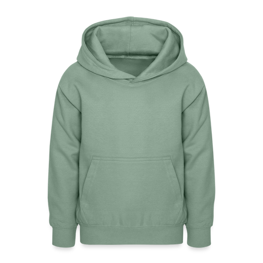 Teenager hoodie - grijsgroen