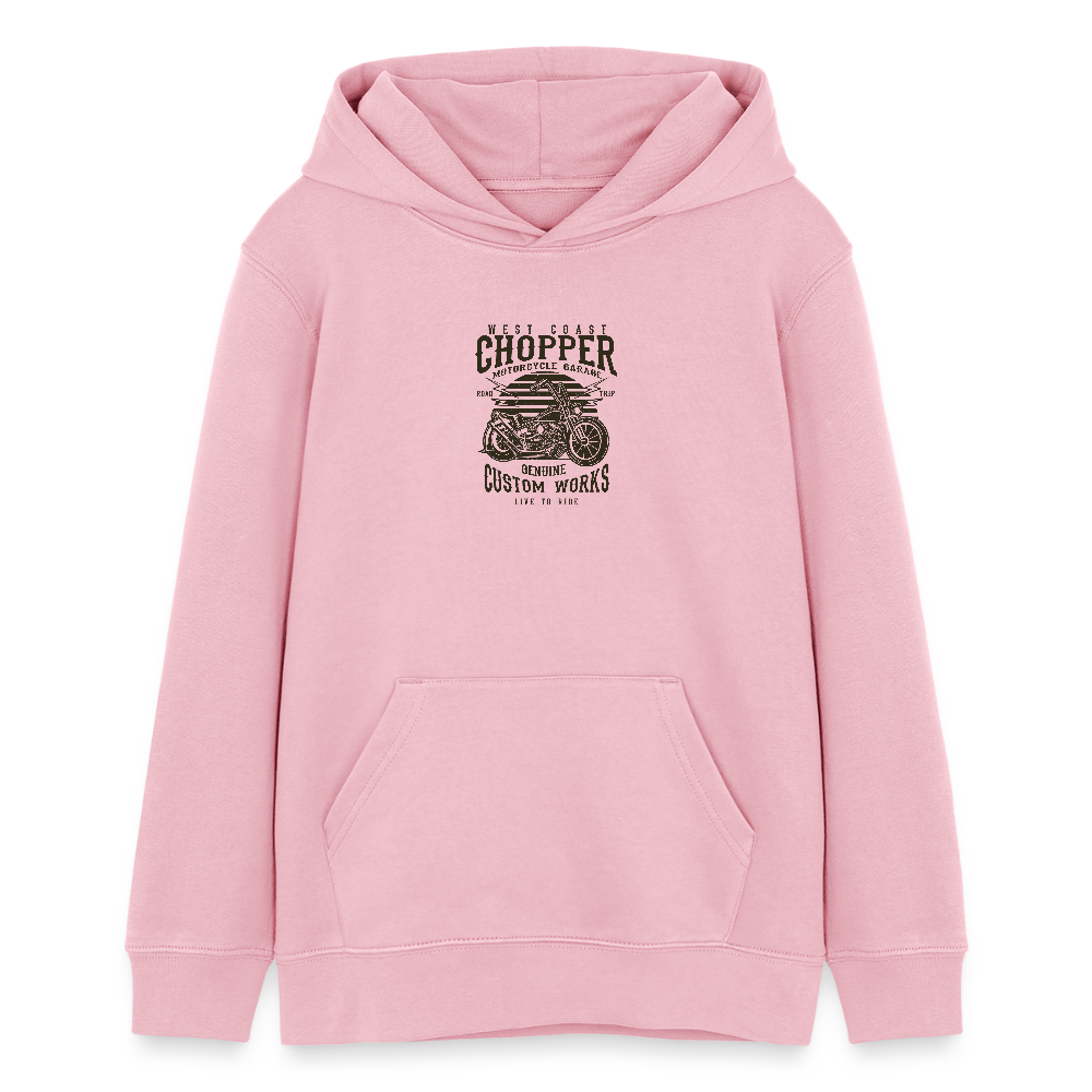 Stanley/Stella Tiener bio-hoodie Mini Cruiser - lichtroze