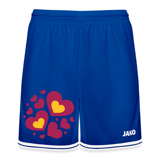 JAKO basketbalshort Center 2.0 - royal/wit