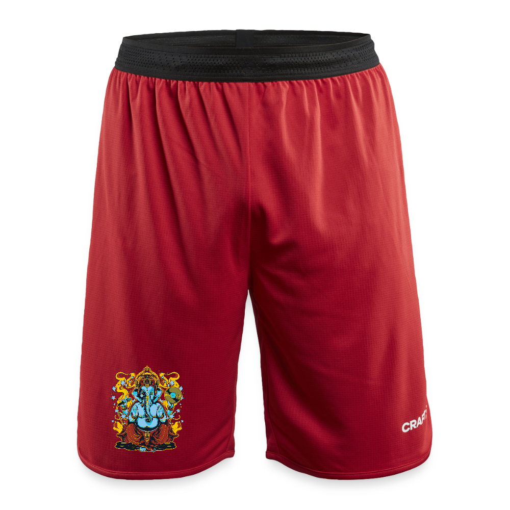 CRAFT Progress kinder-basketbalshorts - donkerrood