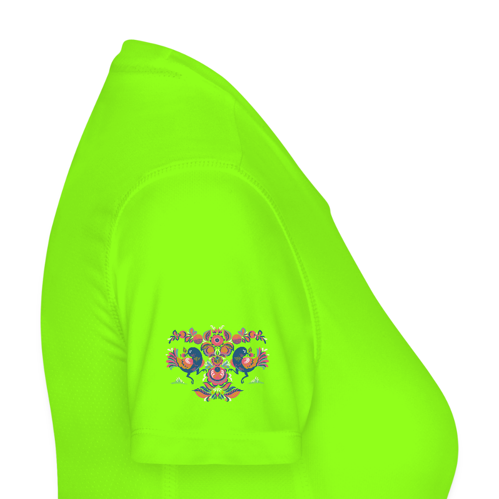 JAKO Vrouwen T-shirt Run 2.0 - neongroen