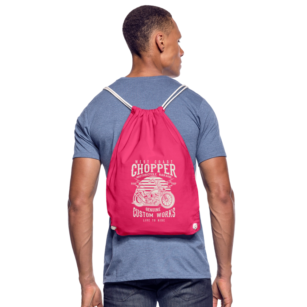 Gymtas - fuchsia