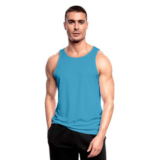Mannen tanktop ademend actief - saffierblauw