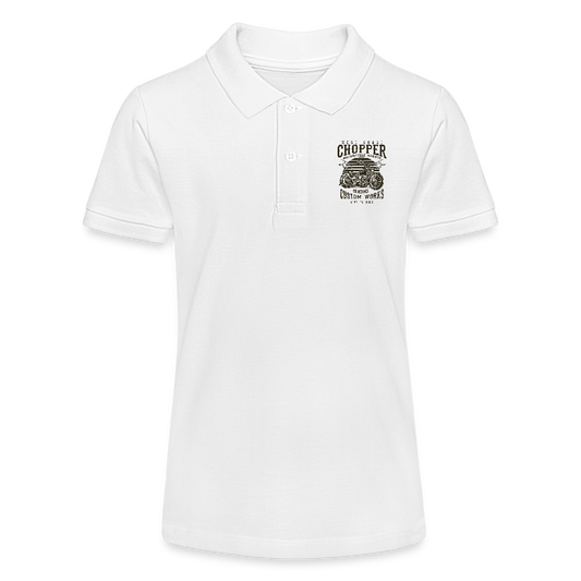 Stanley/Stella Teenagers bio-poloshirt MINI SPRINTER - wit