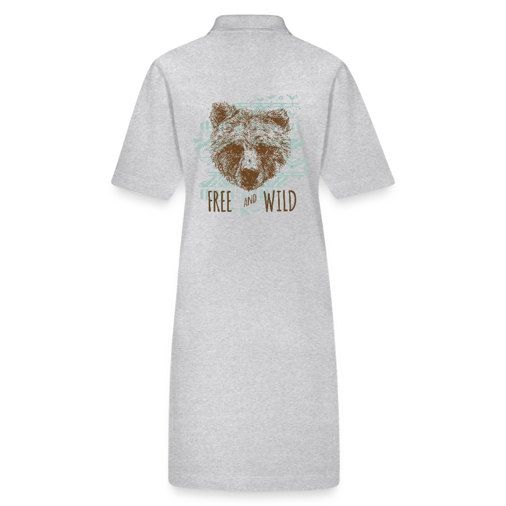 Stanley/Stella Vrouwen bio polojurk PAIGER - grijs gemêleerd