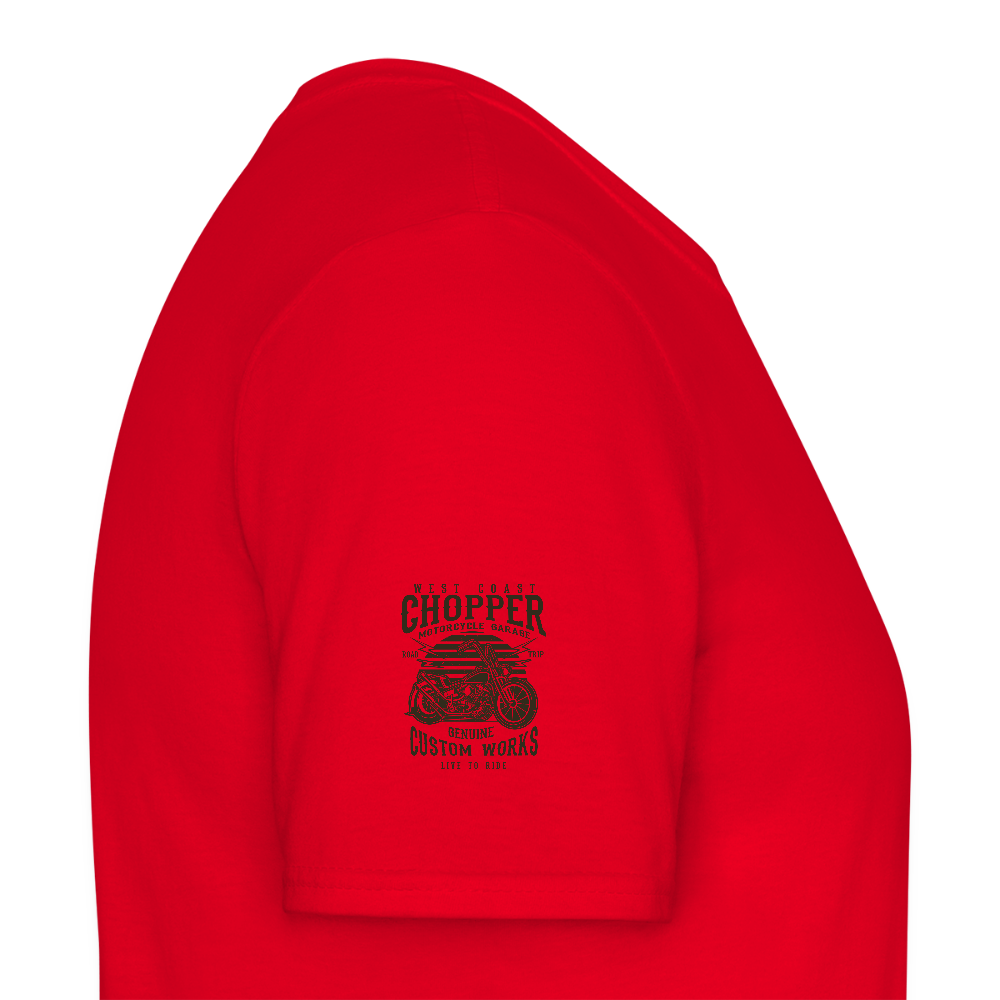 Mannen T-shirt - rood