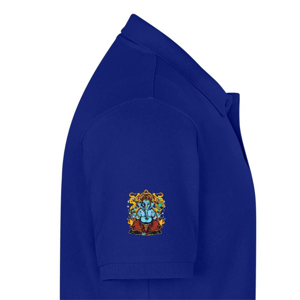 Mannen Premium Bio Poloshirt - koningsblauw