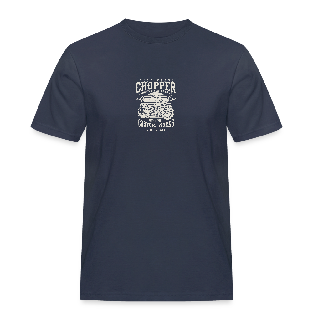 Mannen Workwear T-shirt - navy
