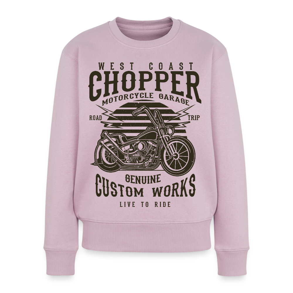 Vrouwen premium sweater - oudroze