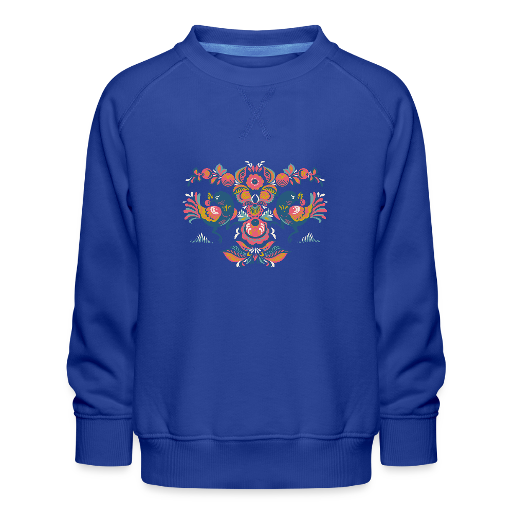 Kinderen premium sweater - koningsblauw