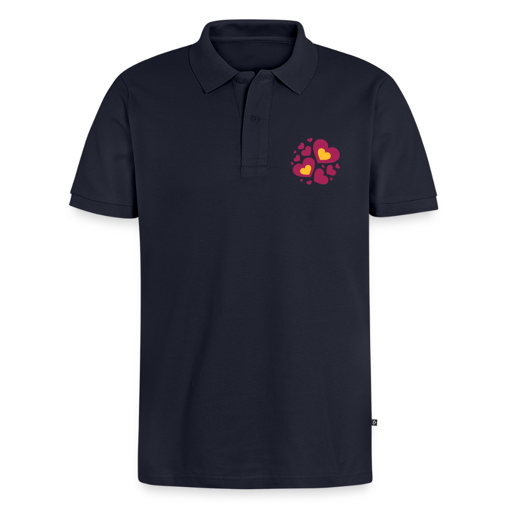 Mannen Premium Bio Poloshirt - navy