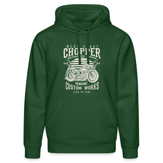 Stanley/Stella Uniseks bio-hoodie DRUMMER - bottlegreen