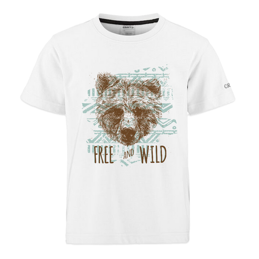 CRAFT Community 2.0 kinder-T-shirt - wit