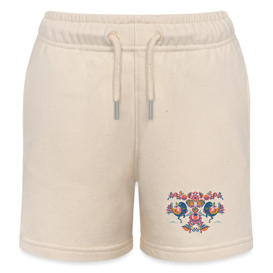 Stanley/Stella Kinder-bio-joggingshorts MINI BOLTER - witgrijs