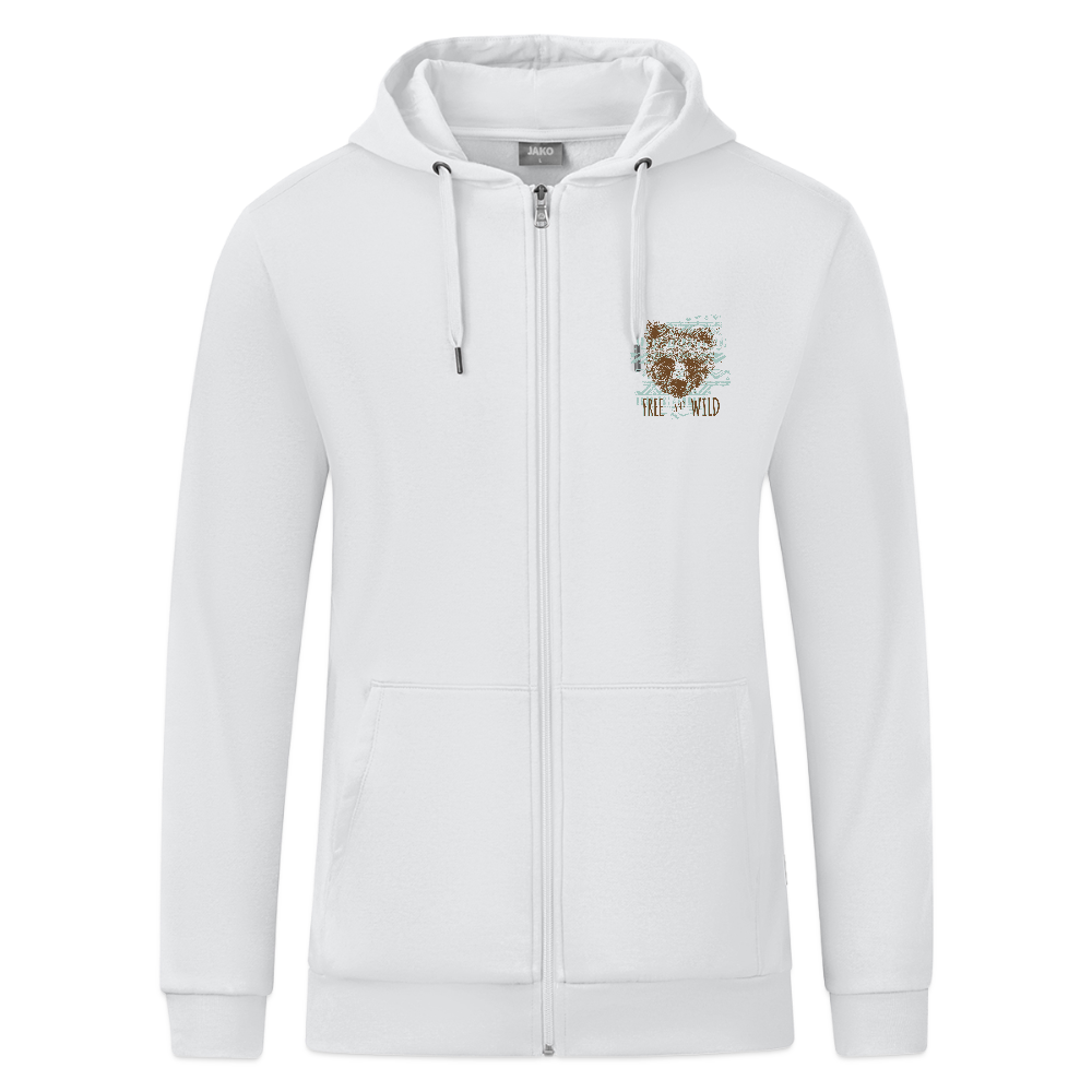 JAKO Ziphoodie Organic - wit