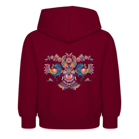 Kinderhoodie - bordeaux
