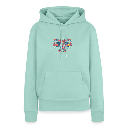 Vrouwen Premium hoodie - mint 