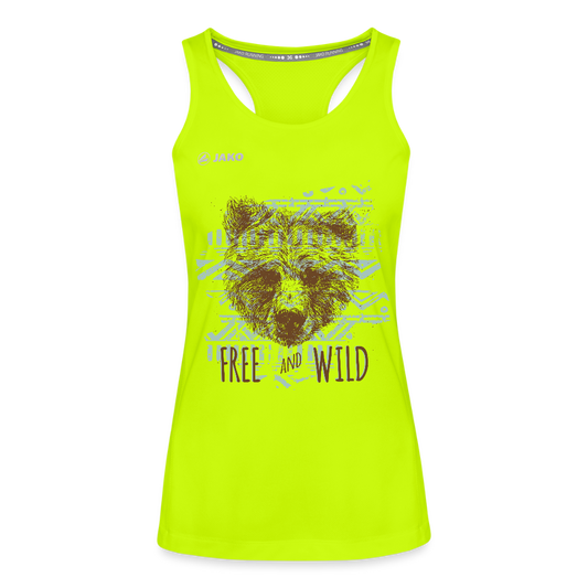 JAKO Vrouwen tanktop Run 2.0 - neongeel