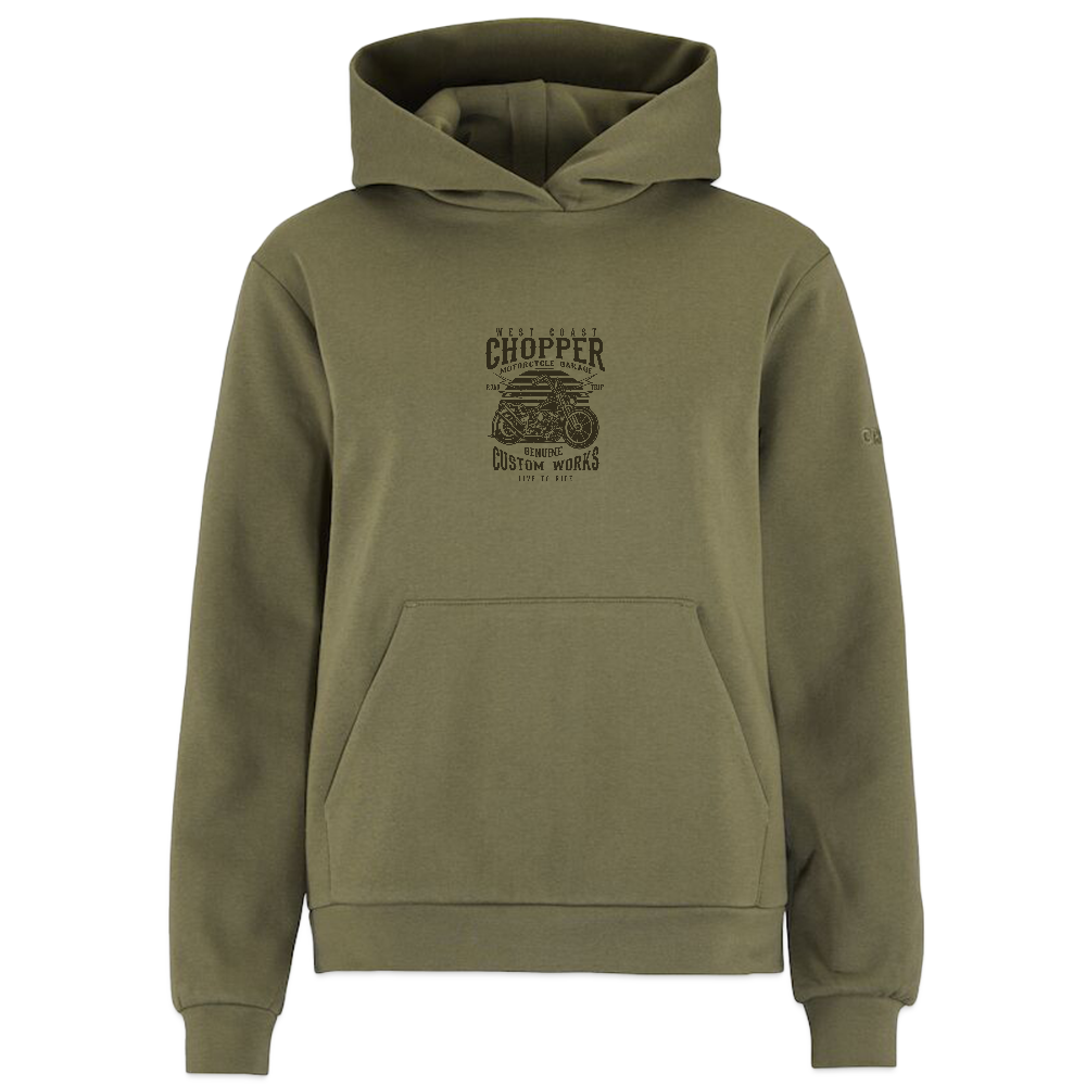 CRAFT Community 2.0 vrouwen hoodie - mosgroen