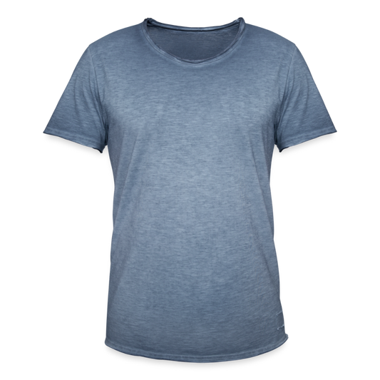 Mannen Vintage T-shirt - vintage denim