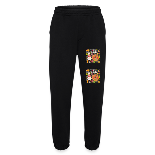 Heavyweight organic joggingbroek made in EU - SOLID BLACK