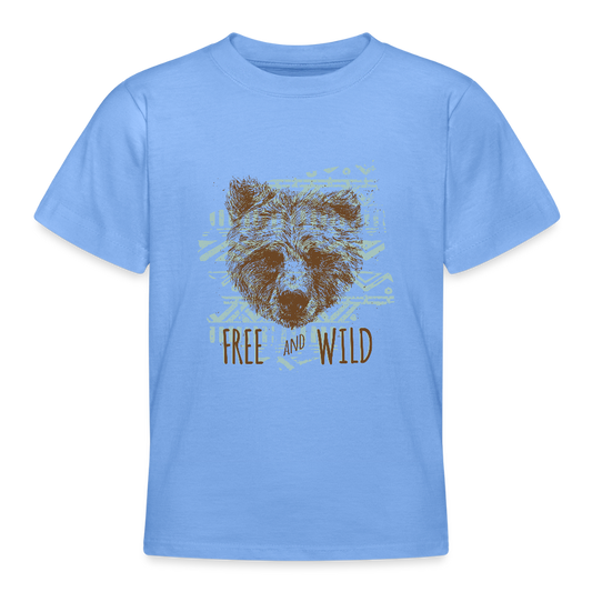 Teenager T-shirt - hemelsblauw