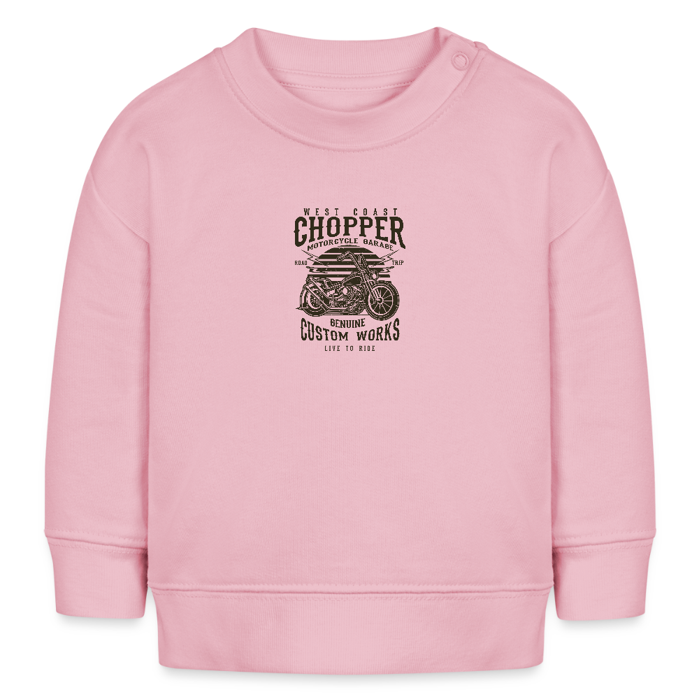 Stanley/Stella bio-sweatshirt BABY CHANGER - lichtroze