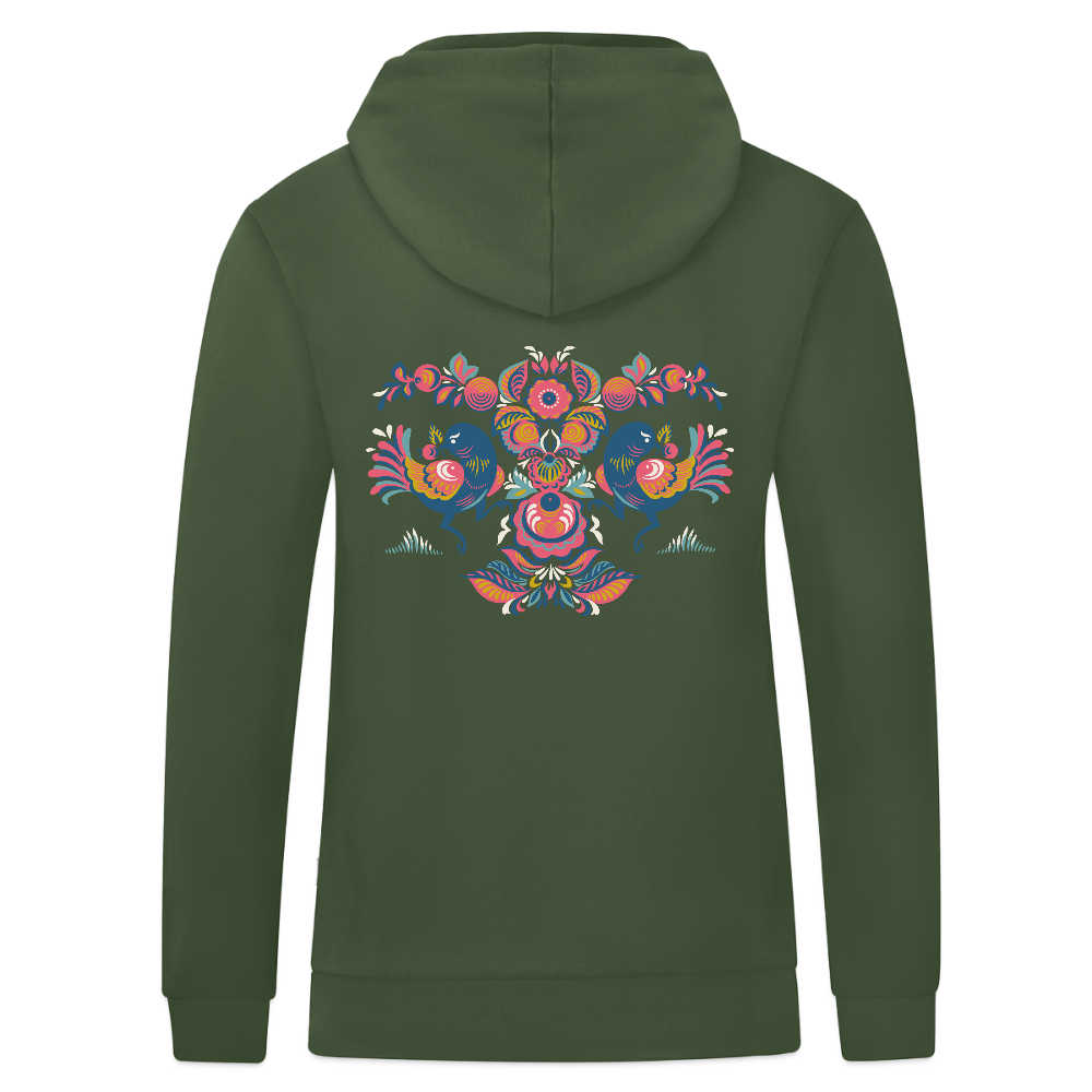 JAKO Ziphoodie Organic - dennengroen