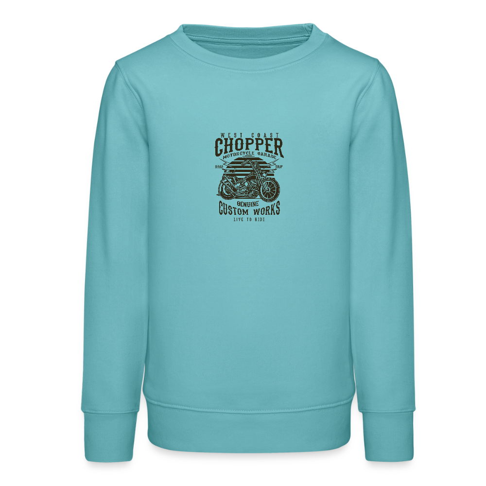 Stanley/Stella Mini Changer bio tiener sweatshirt - pastel-turquoise
