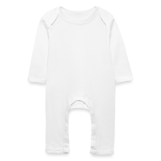Baby bio kruippakje - wit