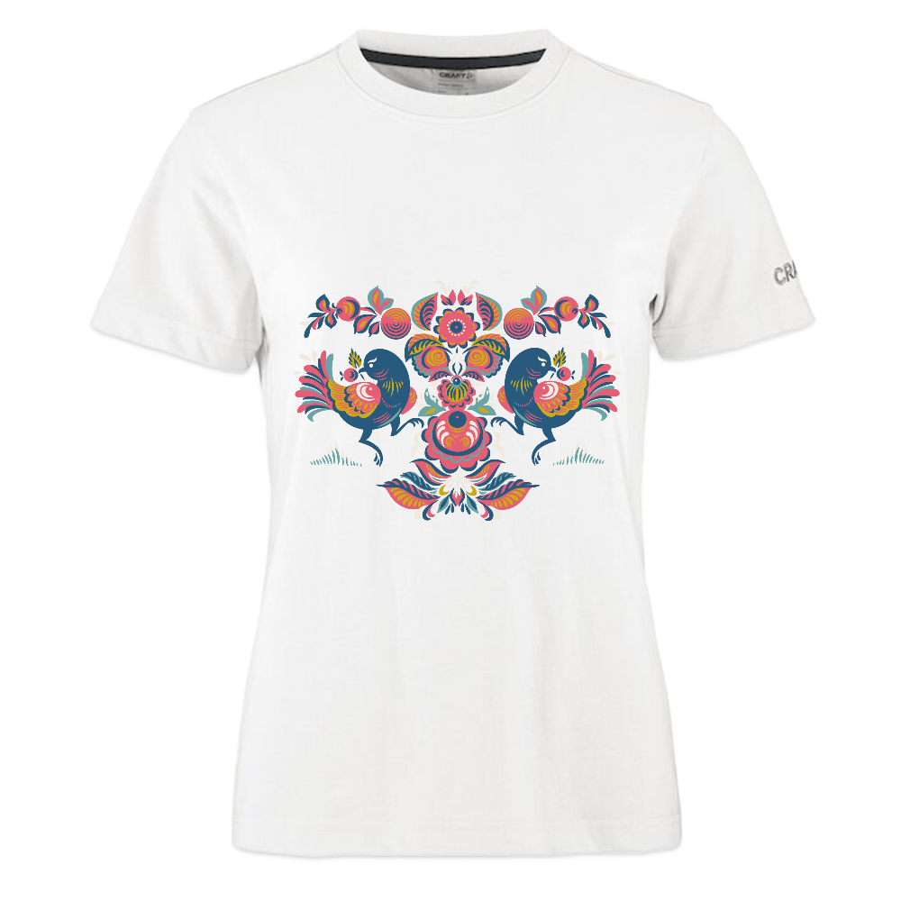 CRAFT Community 2.0 vrouwen T-shirt - wit