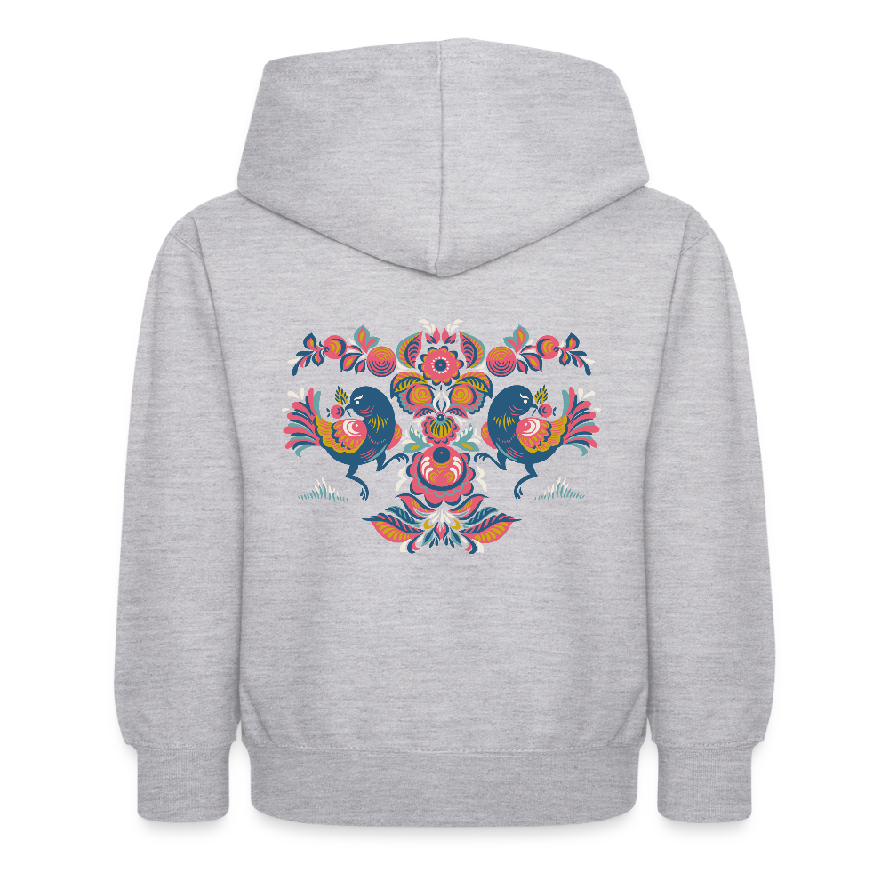 Kinderhoodie - lichtgrijs gemêleerd
