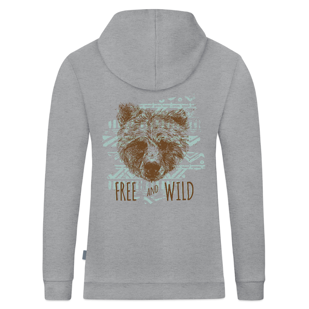 JAKO Teenager hoodie Organic - grijs gemêleerd
