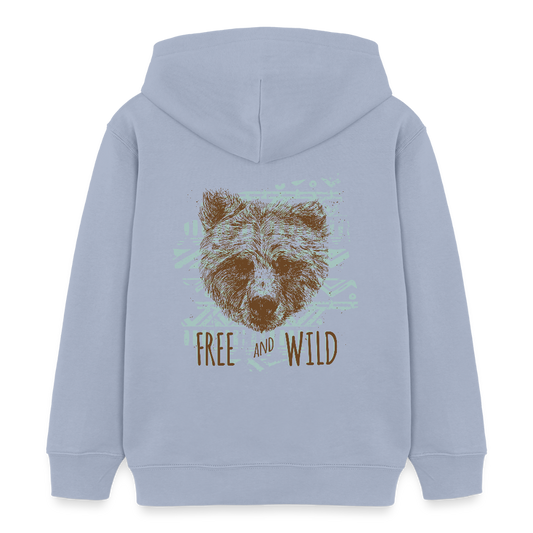 Stanley/Stella Kinder-bio-hoodie Mini Cruiser - lavendel-violet