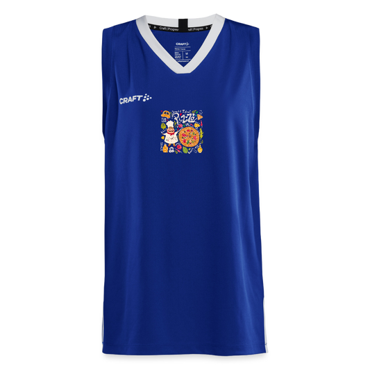 CRAFT Progress teenager basketbalshirt - koningsblauw