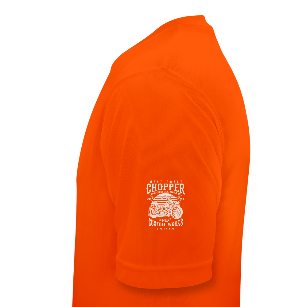 Mannen T-shirt ademend actief - neonoranje