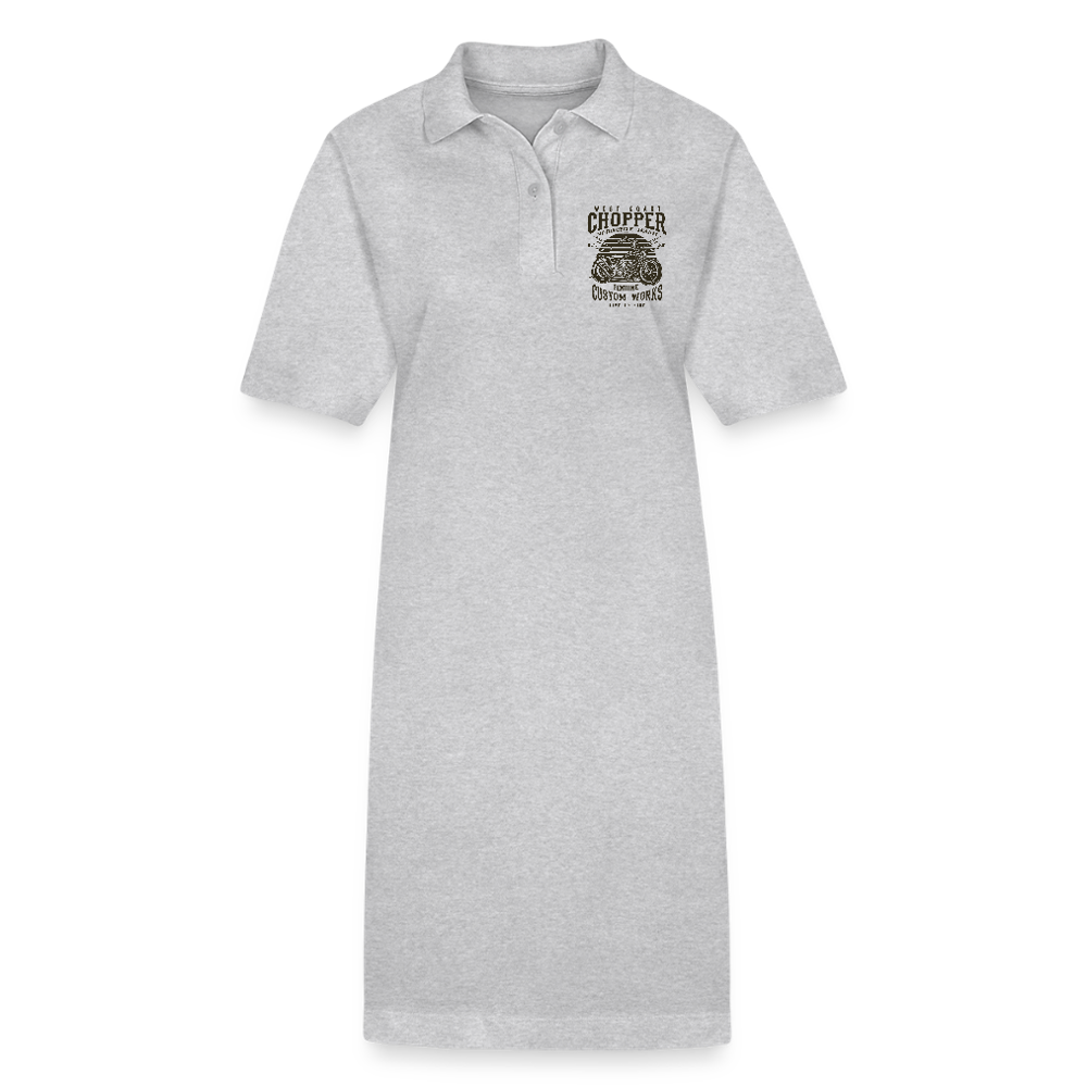 Stanley/Stella Vrouwen bio polojurk PAIGER - grijs gemêleerd