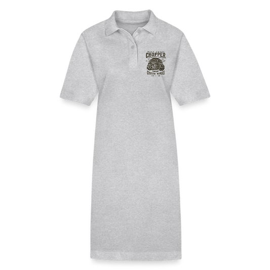 Stanley/Stella Vrouwen bio polojurk PAIGER - grijs gemêleerd