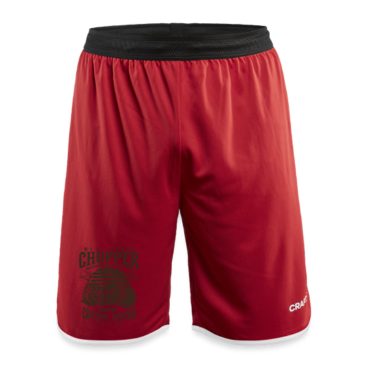 CRAFT Progress mannen basketbalshorts - donkerrood